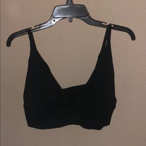 Black Triangle Bikini Top